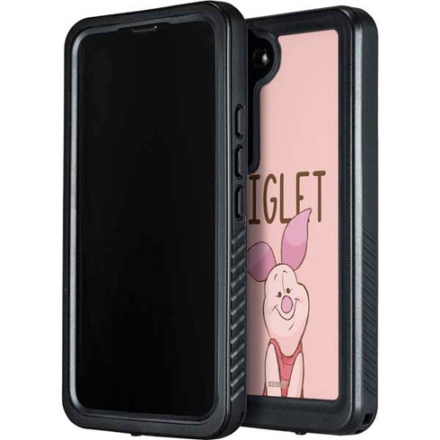 Disney Winnie the Pooh Piglet Portrait Galaxy S23 Waterproof Case