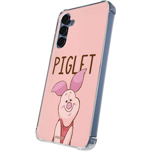 Disney Winnie the Pooh Piglet Portrait Galaxy S24 Clear Case
