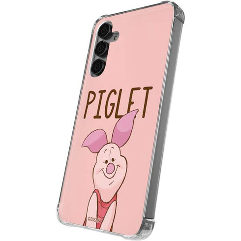 Disney Winnie the Pooh Piglet Portrait Galaxy S24 Plus Clear Case
