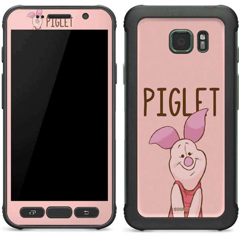Disney Winnie the Pooh Piglet Portrait Galaxy S7 Active Skin
