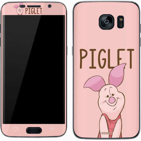 Disney Winnie the Pooh Piglet Portrait Galaxy S7 Skin