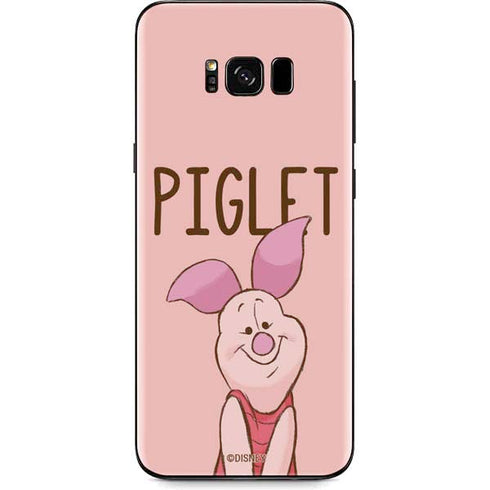 Disney Winnie the Pooh Piglet Portrait Galaxy S8 Skin