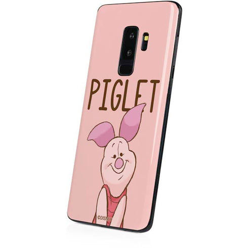 Disney Winnie the Pooh Piglet Portrait Galaxy S9 Plus Skin