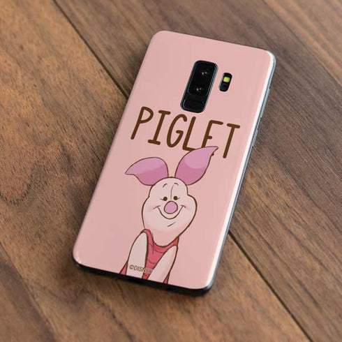 Disney Winnie the Pooh Piglet Portrait Galaxy S9 Plus Skin
