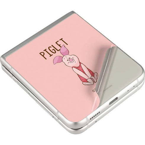Disney Winnie the Pooh Piglet Portrait Galaxy Z Flip4 5G Skin