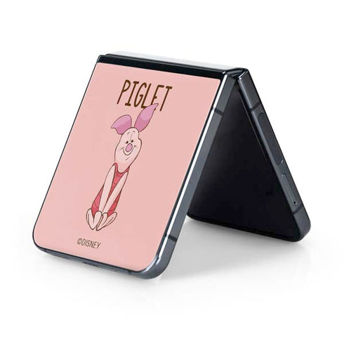 Disney Winnie the Pooh Piglet Portrait Galaxy Z Flip5 5G Skin