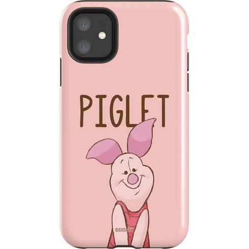 Disney Winnie the Pooh Piglet Portrait iPhone 11 Impact Case