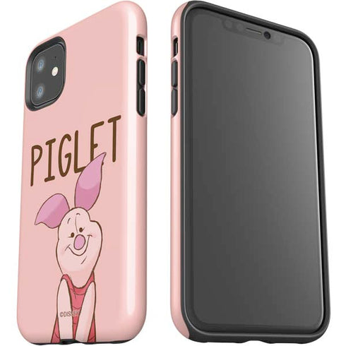 Disney Winnie the Pooh Piglet Portrait iPhone 11 Impact Case