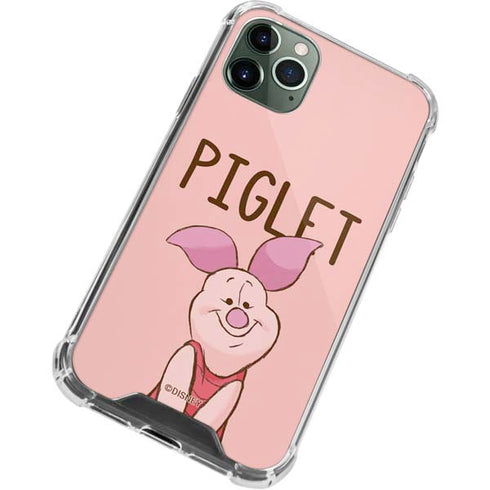 Disney Winnie the Pooh Piglet Portrait iPhone 12 Pro Clear Case