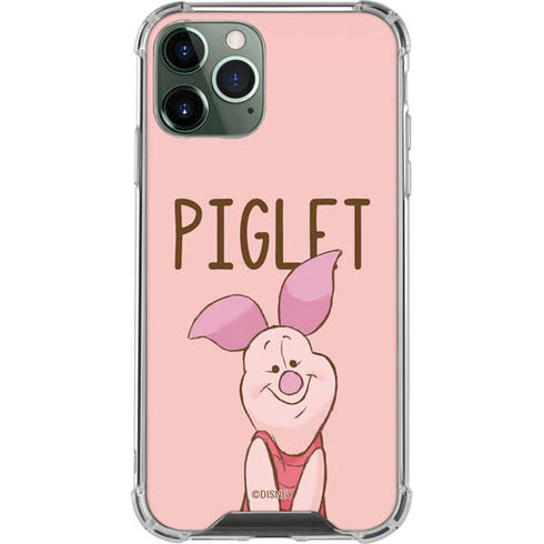 Disney Winnie the Pooh Piglet Portrait iPhone 12 Pro Max Clear Case