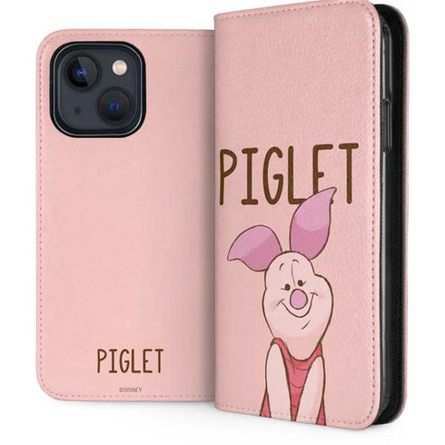Disney Winnie the Pooh Piglet Portrait iPhone 13 Folio Case