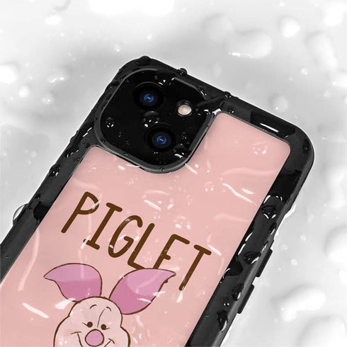 Disney Winnie the Pooh Piglet Portrait iPhone 13 Mini Waterproof Case