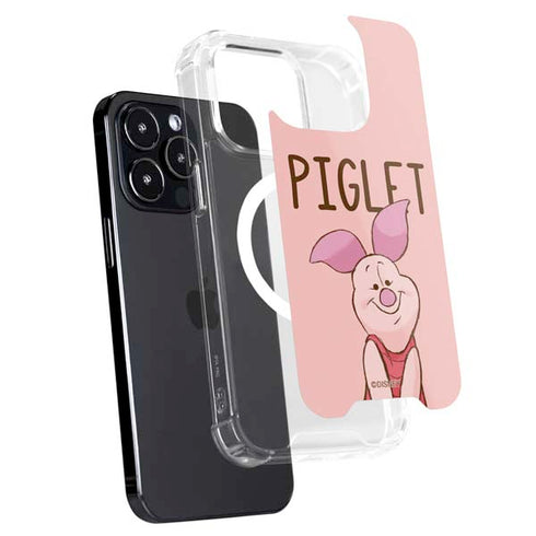 Disney Winnie the Pooh Piglet Portrait iPhone 13 Pro Max MagSafe Case