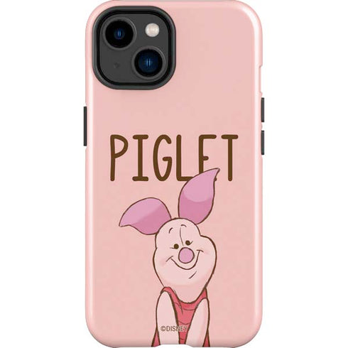 Disney Winnie the Pooh Piglet Portrait iPhone 14 Plus Impact Case