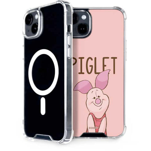 Disney Winnie the Pooh Piglet Portrait iPhone 14 Plus MagSafe Case