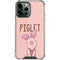 Disney Winnie the Pooh Piglet Portrait iPhone 14 Pro Max Clear Case