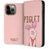 Disney Winnie the Pooh Piglet Portrait iPhone 14 Pro Max Folio Case