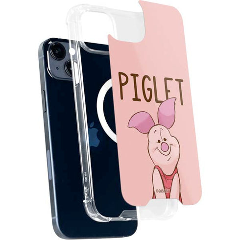 Disney Winnie the Pooh Piglet Portrait iPhone 15 Plus MagSafe Case