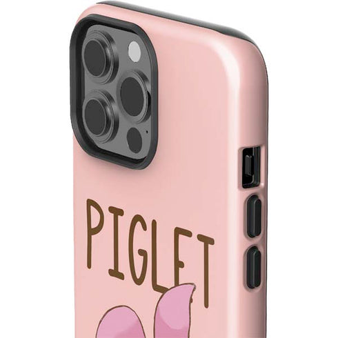 Disney Winnie the Pooh Piglet Portrait iPhone 15 Pro Max Impact Case