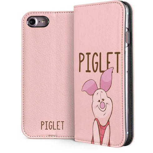 Disney Winnie the Pooh Piglet Portrait iPhone 7 Folio Case