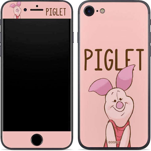 Disney Winnie the Pooh Piglet Portrait iPhone 8 Skin