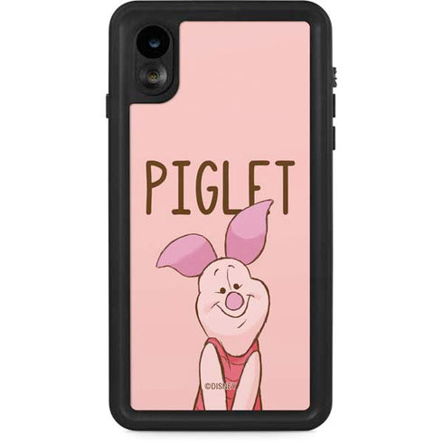 Disney Winnie the Pooh Piglet Portrait iPhone XR Waterproof Case