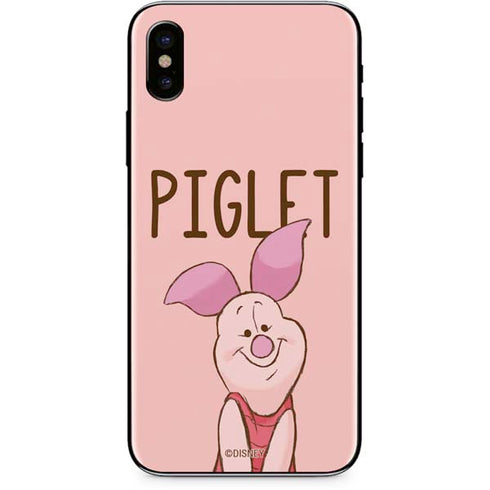 Disney Winnie the Pooh Piglet Portrait iPhone XS Skin