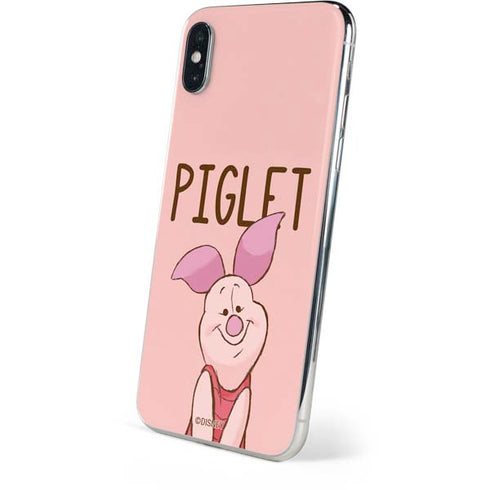 Disney Winnie the Pooh Piglet Portrait iPhone XS Skin