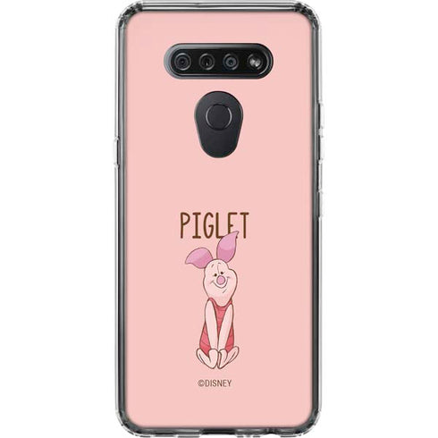 Disney Winnie the Pooh Piglet Portrait LG K51/Q51 Clear Case