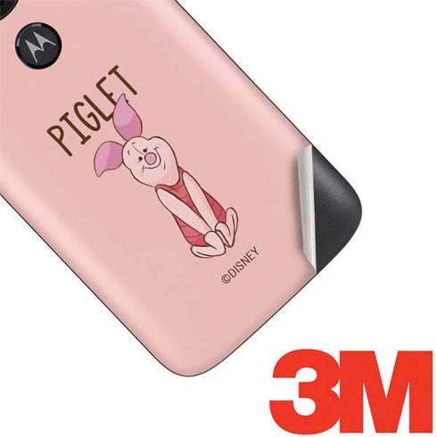 Disney Winnie the Pooh Piglet Portrait Moto E5 Play Skin