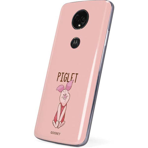 Disney Winnie the Pooh Piglet Portrait Moto E5 Plus Skin