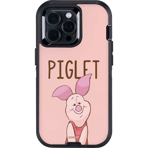 Disney Winnie the Pooh Piglet Portrait Otterbox Defender iPhone Skin