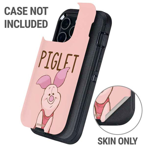 Disney Winnie the Pooh Piglet Portrait Otterbox Defender iPhone Skin