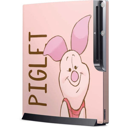 Disney Winnie the Pooh Piglet Portrait Playstation 3 & PS3 Slim Skin