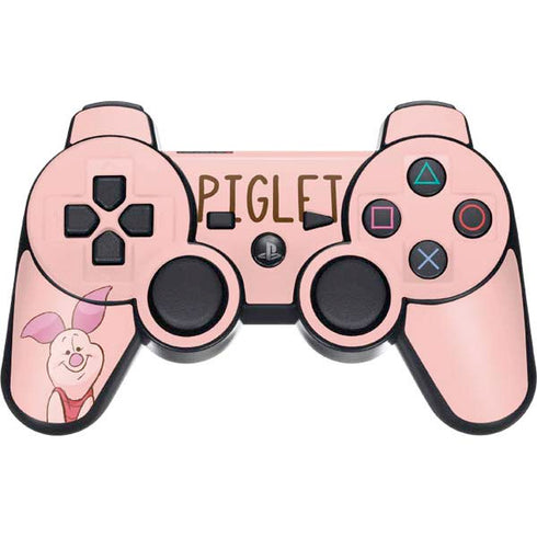 Disney Winnie the Pooh Piglet Portrait PS3 Dual Shock wireless controller Skin