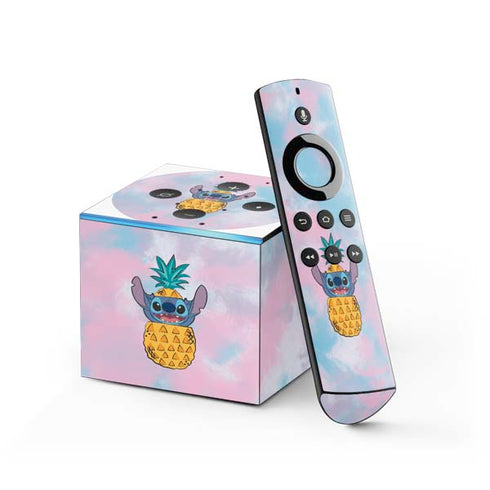 Disney Lilo and Stitch Pineapple Stitch Fire TV Cube Skin
