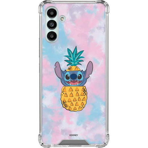Disney Lilo and Stitch Pineapple Stitch Galaxy A13 5G Clear Case