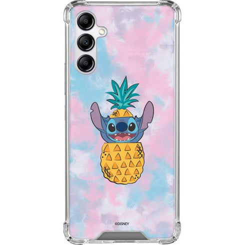 Disney Lilo and Stitch Pineapple Stitch Galaxy A14 5G Clear Case