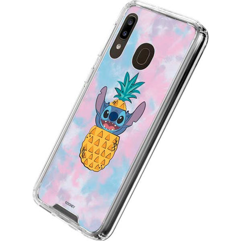 Disney Lilo and Stitch Pineapple Stitch Galaxy A30 Clear Case