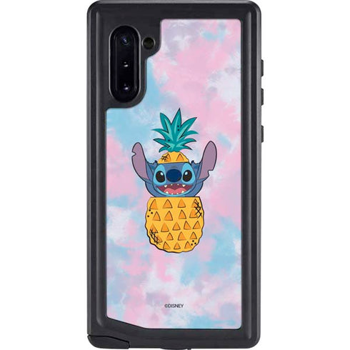 Disney Lilo and Stitch Pineapple Stitch Galaxy Note 10 Waterproof Case
