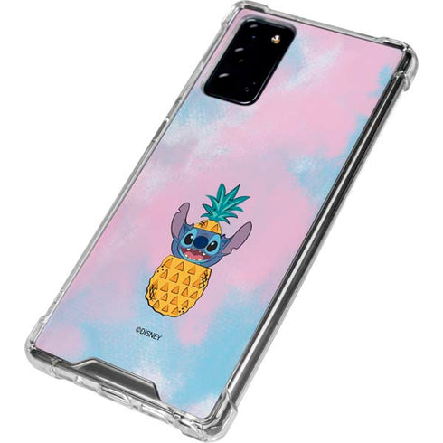 Disney Lilo and Stitch Pineapple Stitch Galaxy Note20 5G Clear Case