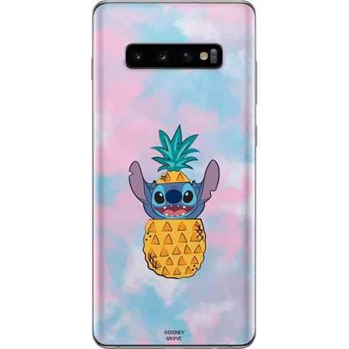 Disney Lilo and Stitch Pineapple Stitch Galaxy S10 Plus Skin