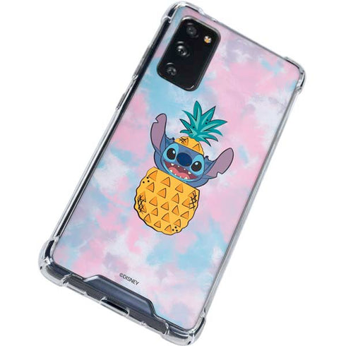 Disney Lilo and Stitch Pineapple Stitch Galaxy S20 FE Clear Case