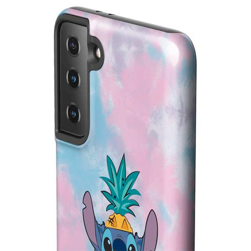 Disney Lilo and Stitch Pineapple Stitch Galaxy S21 Plus 5G Pro Case