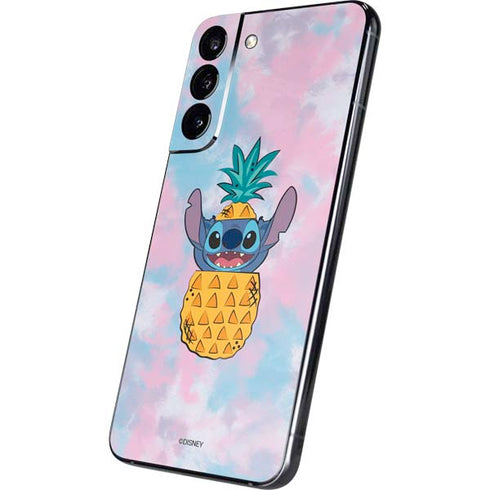 Disney Lilo and Stitch Pineapple Stitch Galaxy S22 Plus Skin