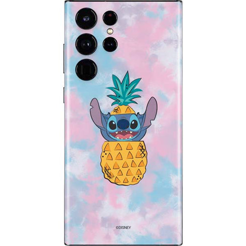 Disney Lilo and Stitch Pineapple Stitch Galaxy S22 Ultra Skin