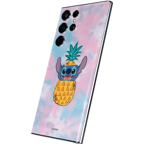 Disney Lilo and Stitch Pineapple Stitch Galaxy S22 Ultra Skin