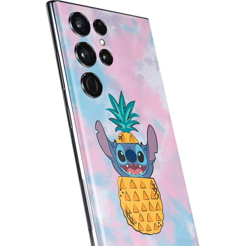 Disney Lilo and Stitch Pineapple Stitch Galaxy S22 Ultra Skin