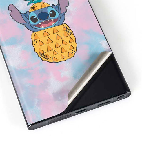 Disney Lilo and Stitch Pineapple Stitch Galaxy S22 Ultra Skin