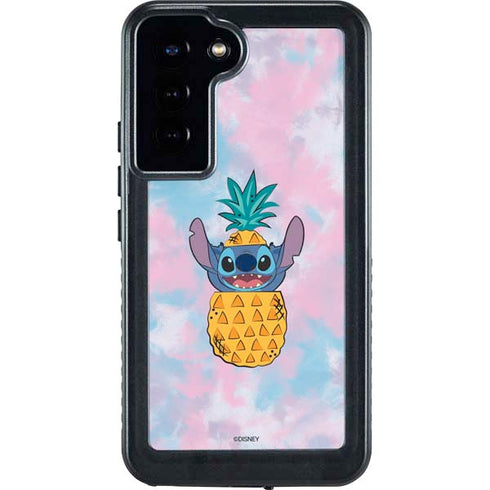 Disney Lilo and Stitch Pineapple Stitch Galaxy S23 Plus Waterproof Case